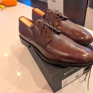 Bostonian brown light shoes size 8.5 Made in Italy
